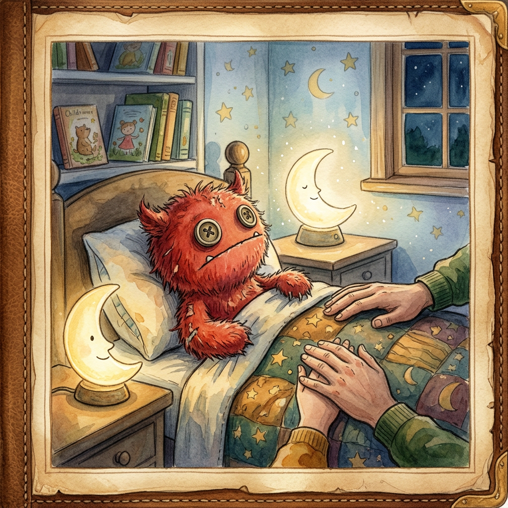 Generic Sesame Street Toys toy-inspired bedtime story illustration