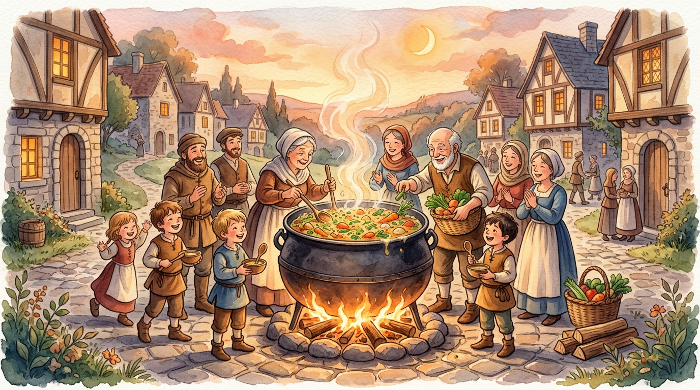 Stone Soup cover illustration