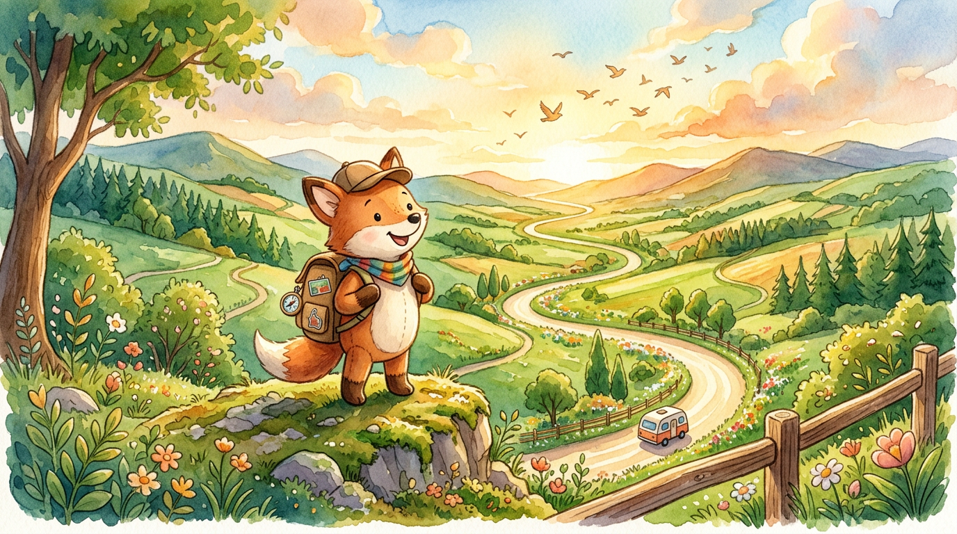 The Travel Du'a Adventure cover illustration