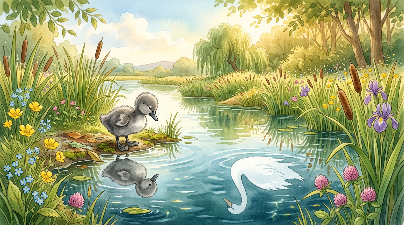 The Ugly Duckling cover illustration